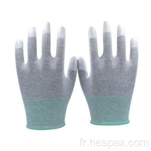 Gants trempés de fibre de carbone en fibre de carbone HESPAX